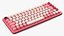 Logitech Keyboard with Emoji Keys Pink