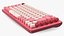 Logitech Keyboard with Emoji Keys Pink