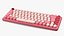 Logitech Keyboard with Emoji Keys Pink