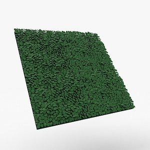 3D VERTICAL GARDEN PIECE 50x50 model