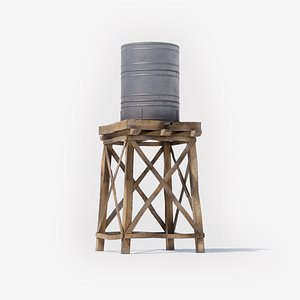 Old Water Cistern model