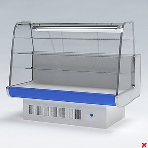 3d refrigerator model
