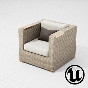 Patio Furniture 003 Chair UE4