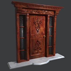 3D Entrance Door 8K