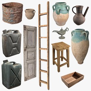 3D Object And Props Collection