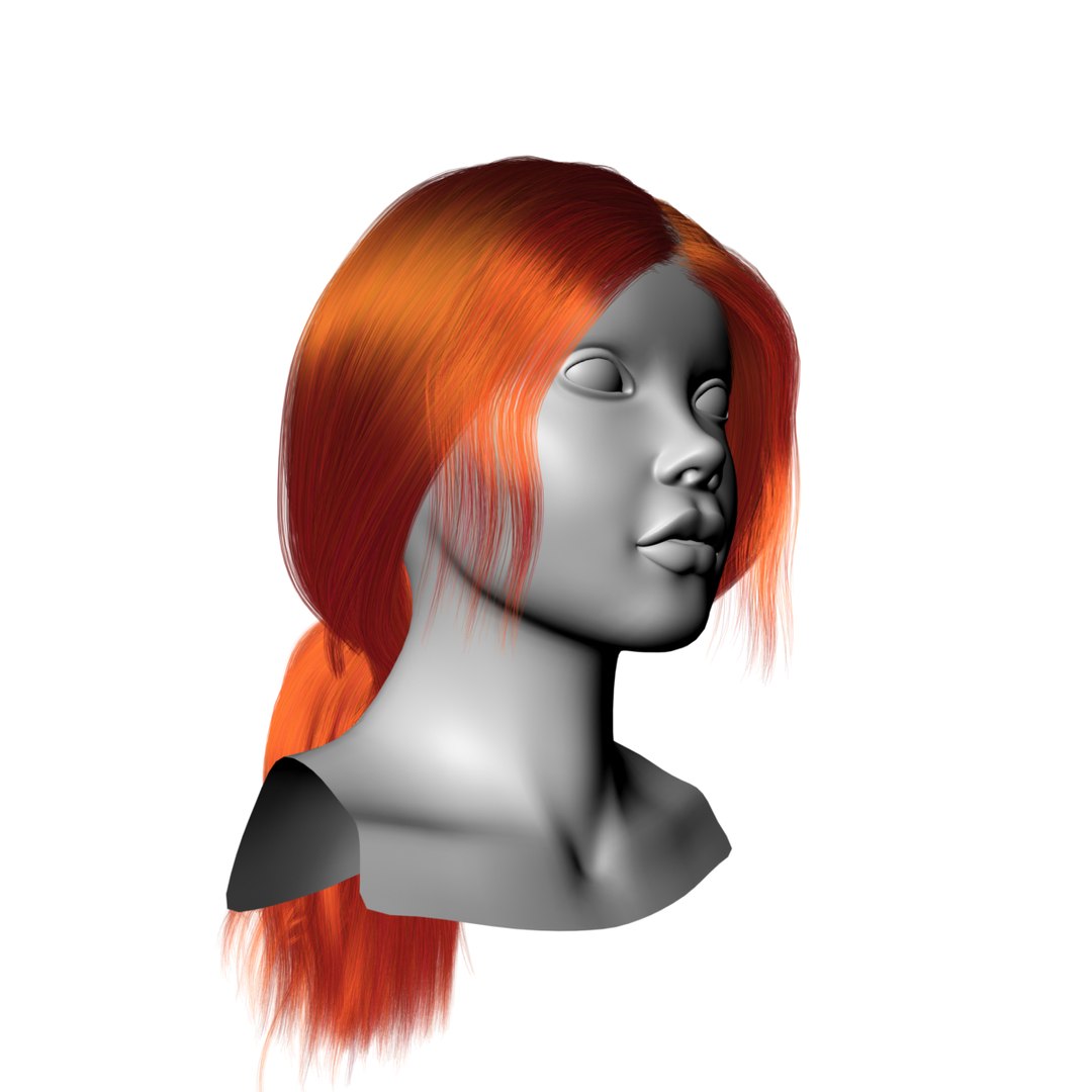 3d Strand Hair Model