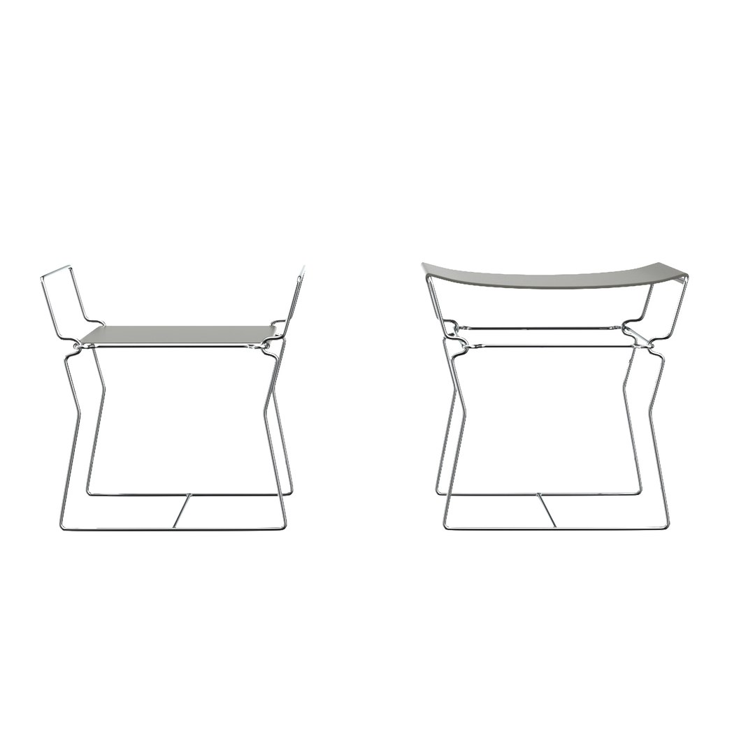 B and B Italia Pyllon bijzettafel 3D model - TurboSquid 2087153