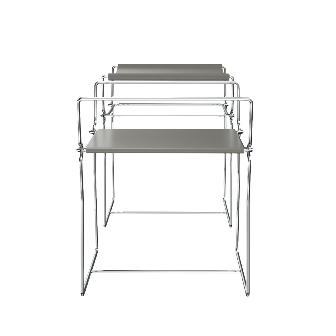 B and B Italia Pyllon bijzettafel 3D model - TurboSquid 2087153