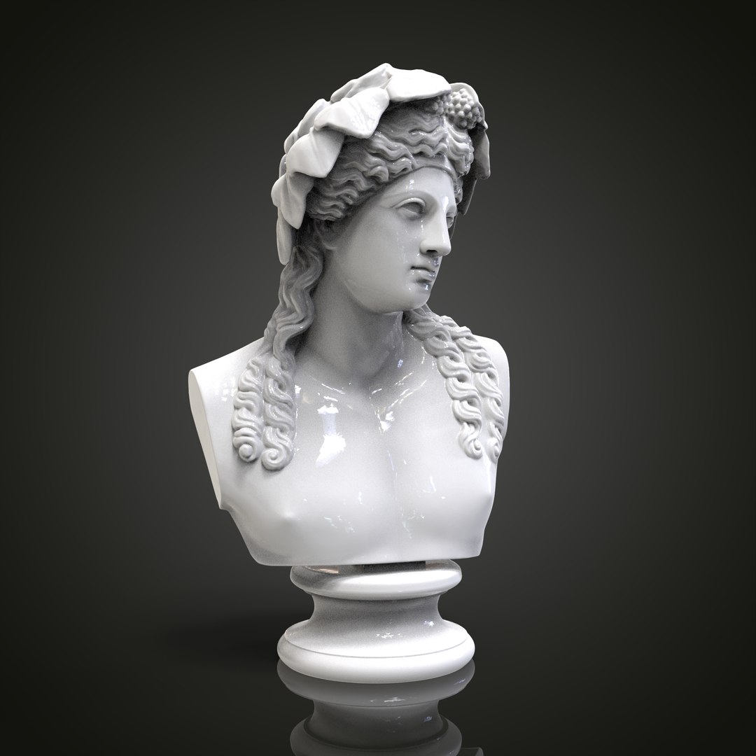 Dionysus Bust 3D Model - TurboSquid 1878097