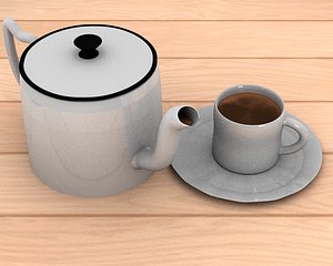 3d blend blender cycles kettle