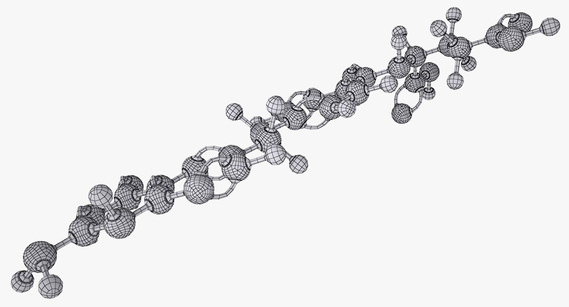 3D Vitamin B9 Molecule - TurboSquid 1165465