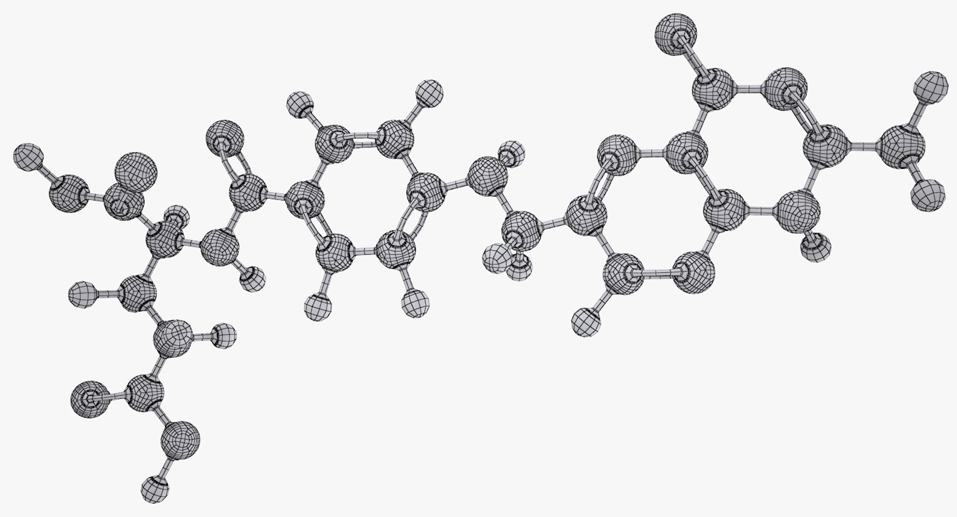 3D Vitamin B9 Molecule - TurboSquid 1165465