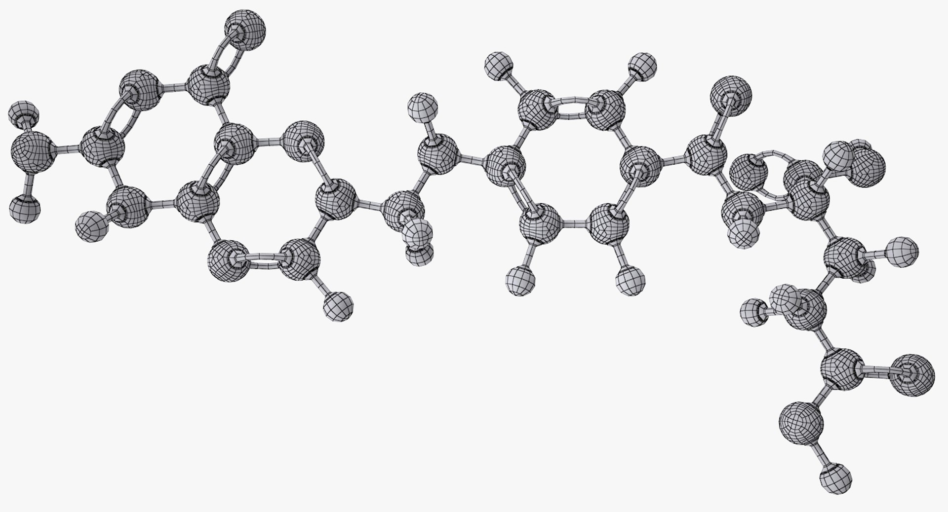 3D Vitamin B9 Molecule - TurboSquid 1165465