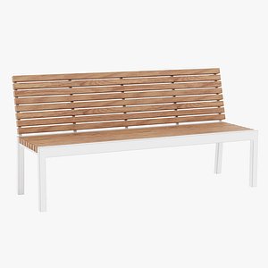 3D model Garden Bench 2