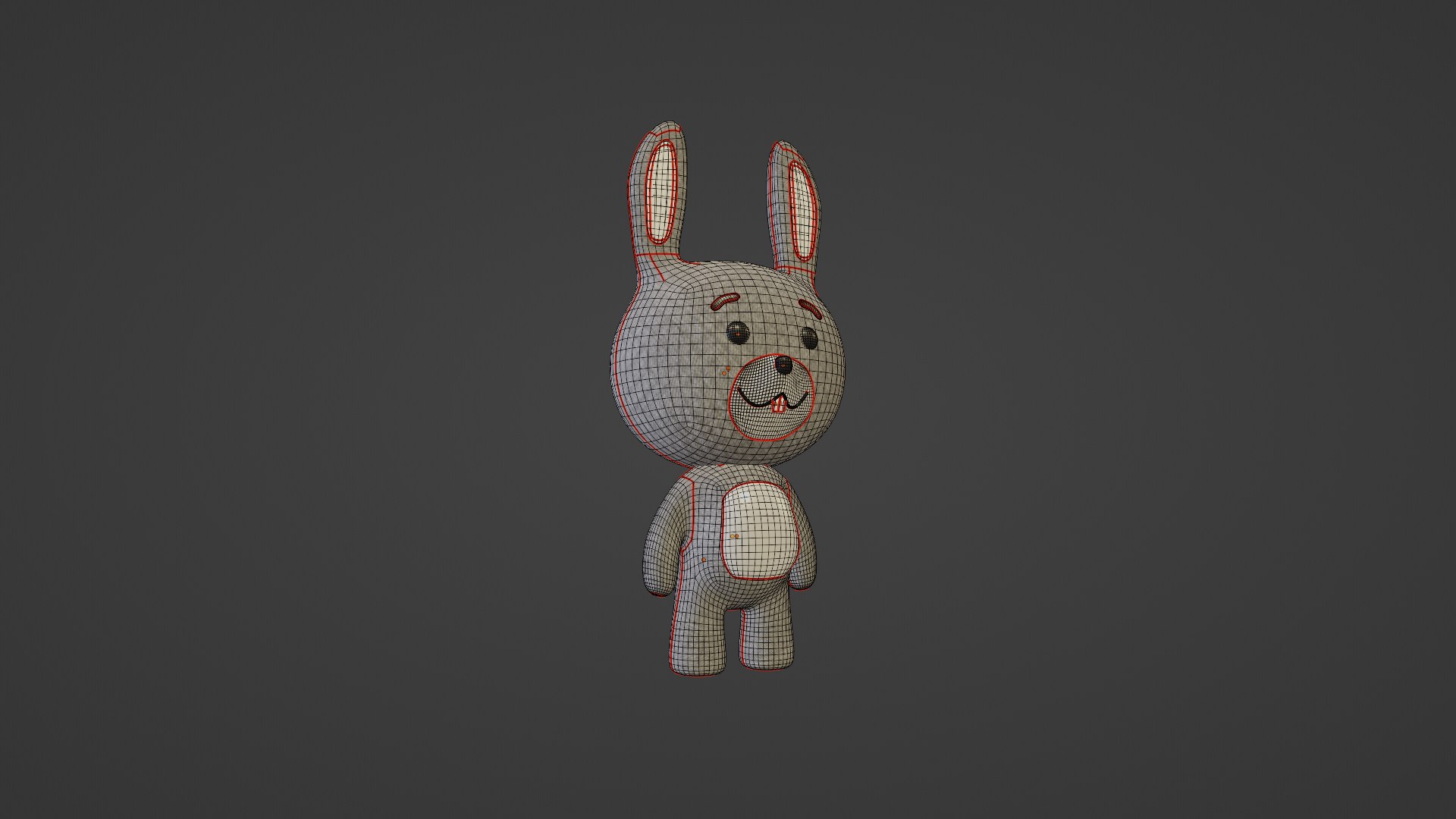 3D Model Bunny Ragdoll Character - TurboSquid 2089714