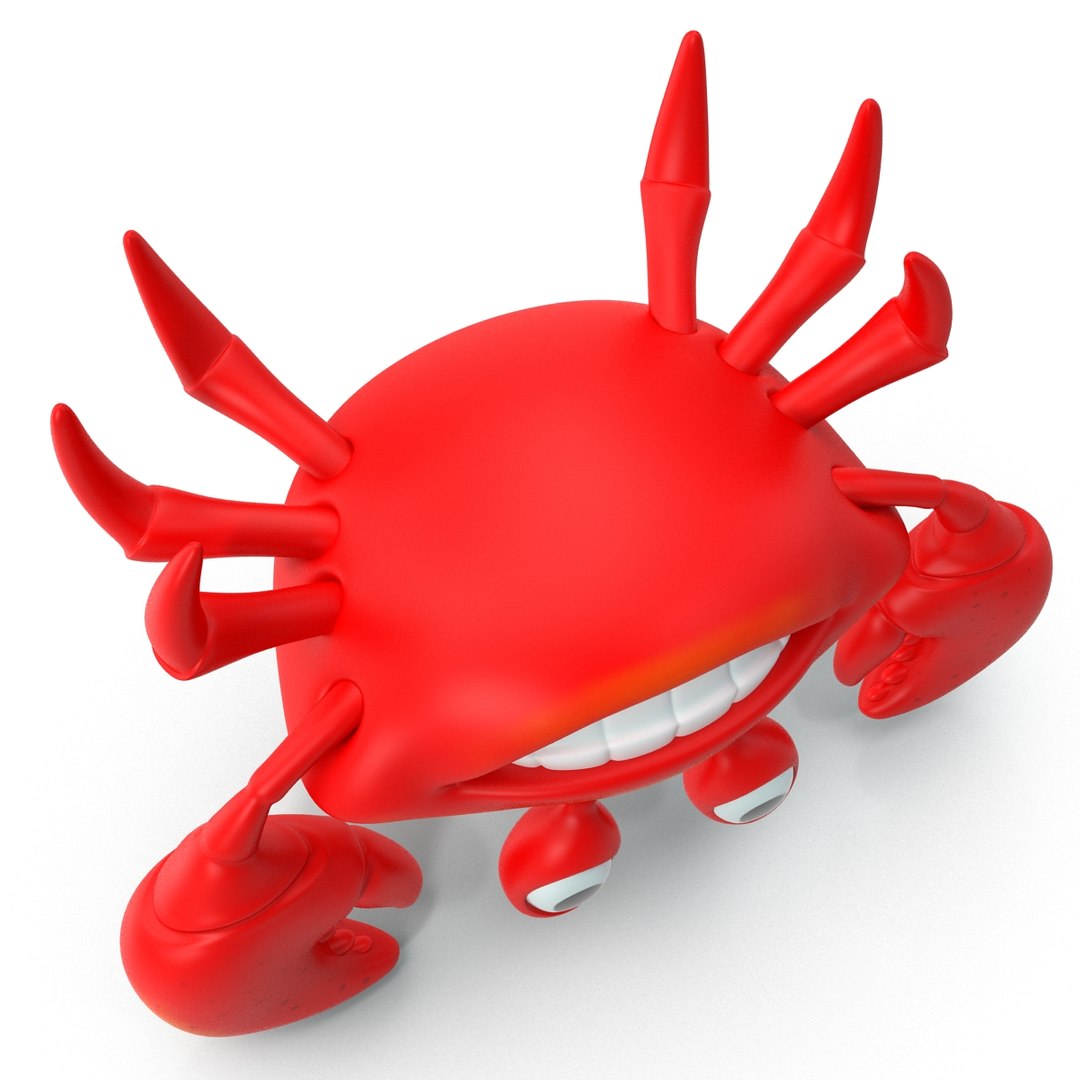 3d model cartoon crab https://p.turbosquid.com/ts-thumb/tF/mbkGXR/cXZ0MbfP/cartooncrab_16/jpg/1400584153/1920x1080/fit_q87/797f9b0817a77b8f23654da3cd58aeaa7f45e94e/cartooncrab_16.jpg