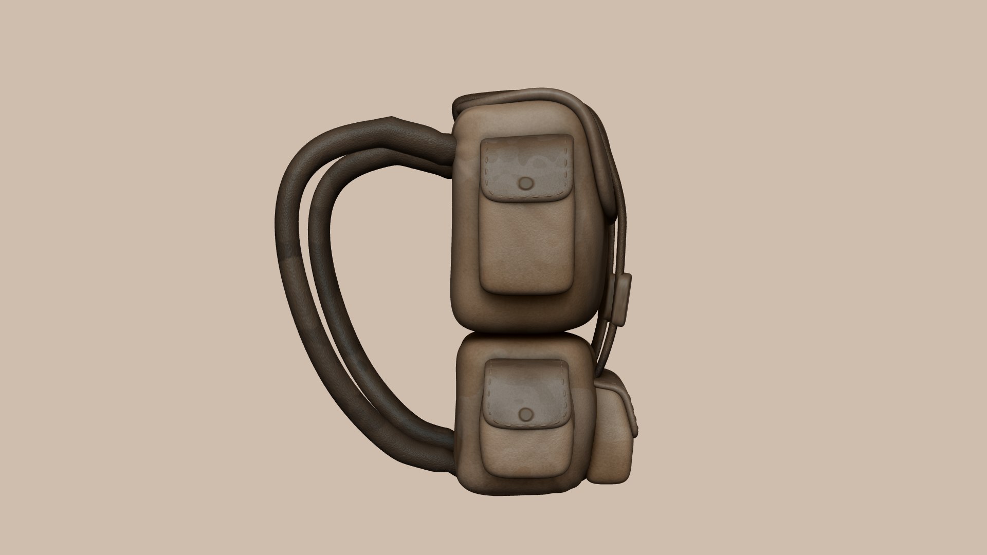 Camouflage backpack - military 3D model - TurboSquid 1642455