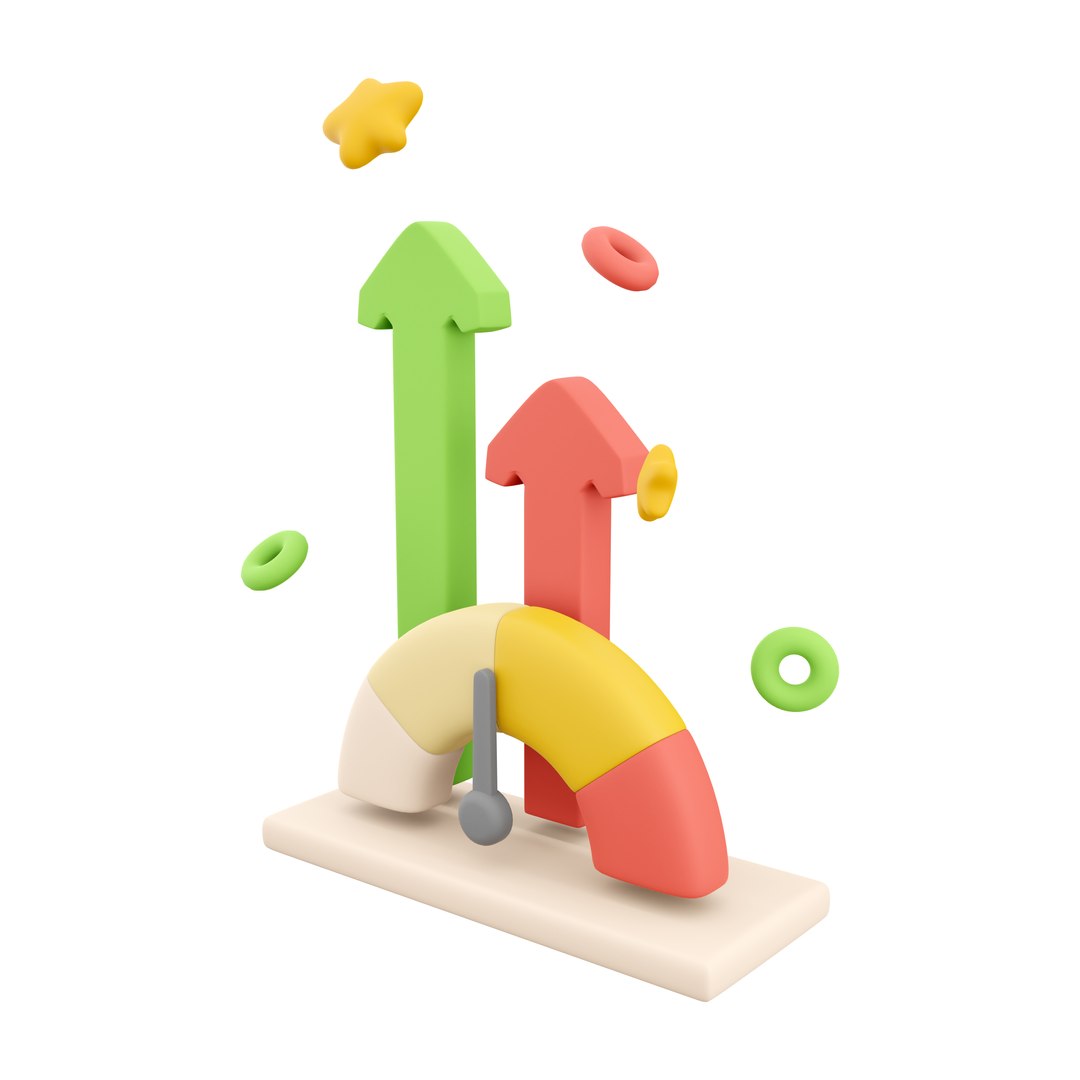 Speedometer Icon 3D Model - TurboSquid 2045453