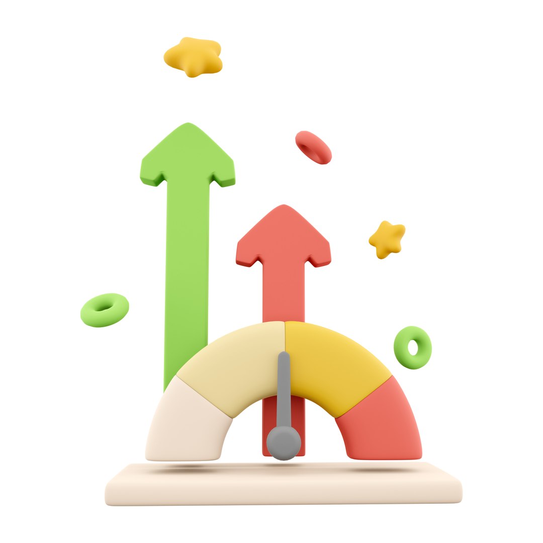 Speedometer Icon 3D Model - TurboSquid 2045453