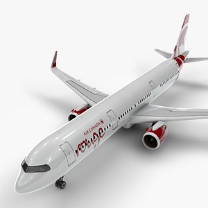 Airbus A321 neo Air CANADA Rouge L1037