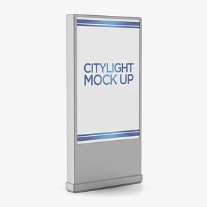 citylight advertising 3D model
