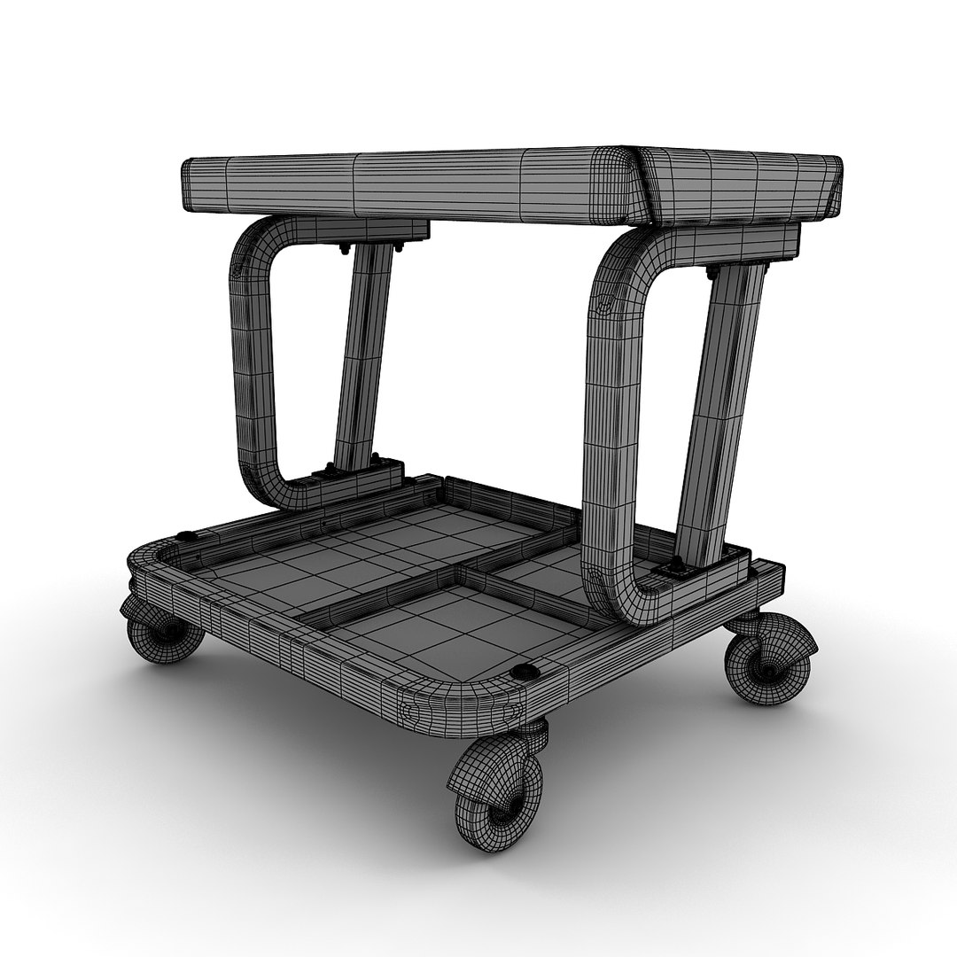 Mechanic Mobile Seat 3ds