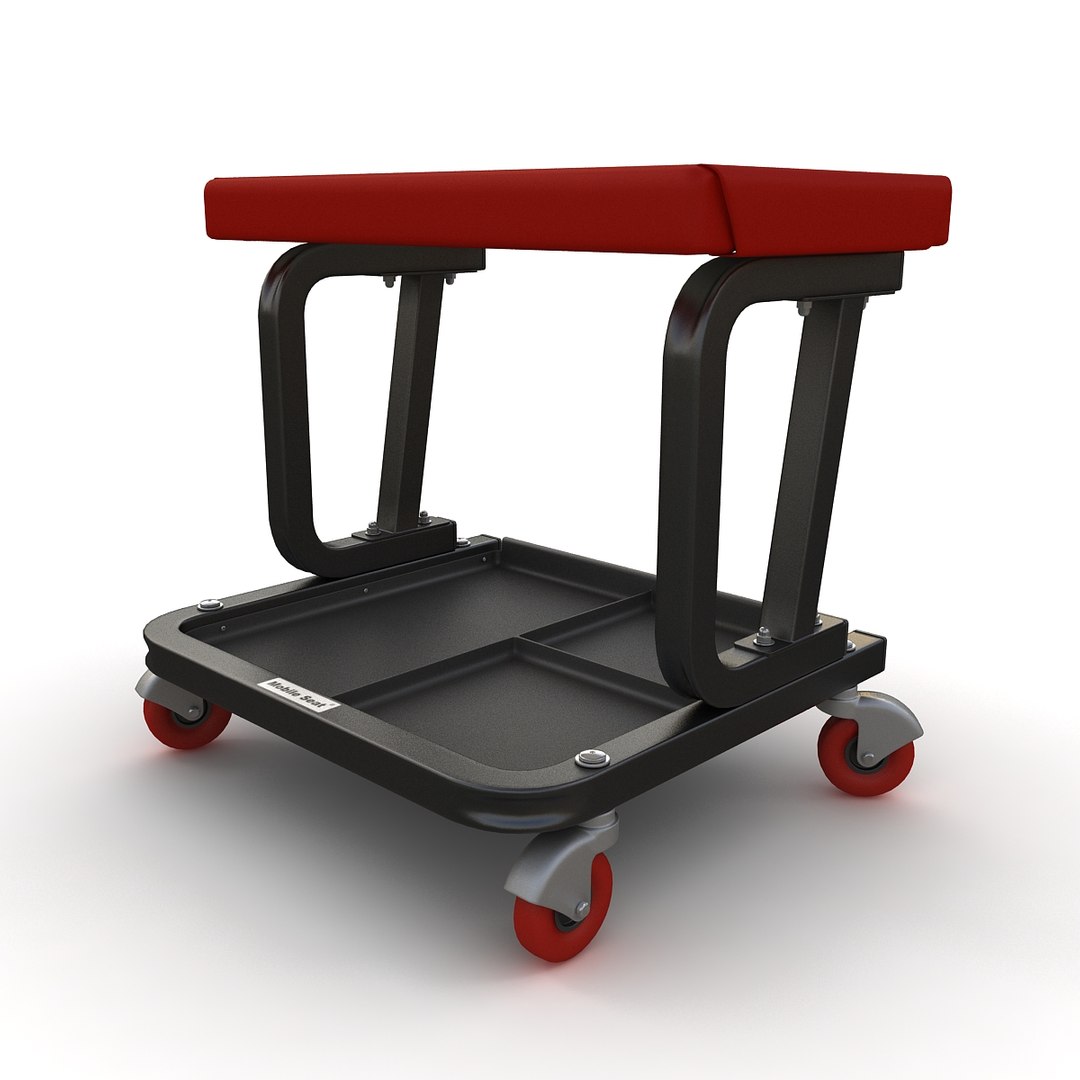 Mechanic Mobile Seat 3ds