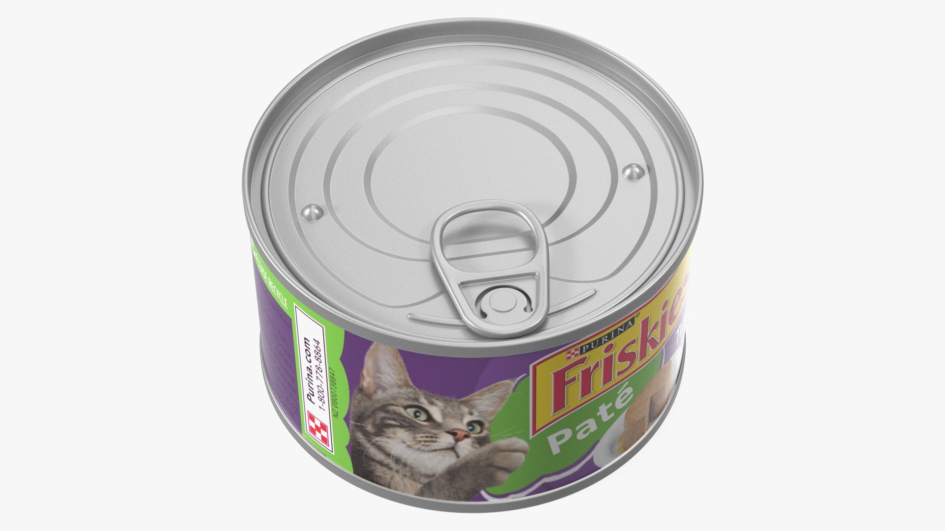 Pet Canned Food Friskies 3D model preview
