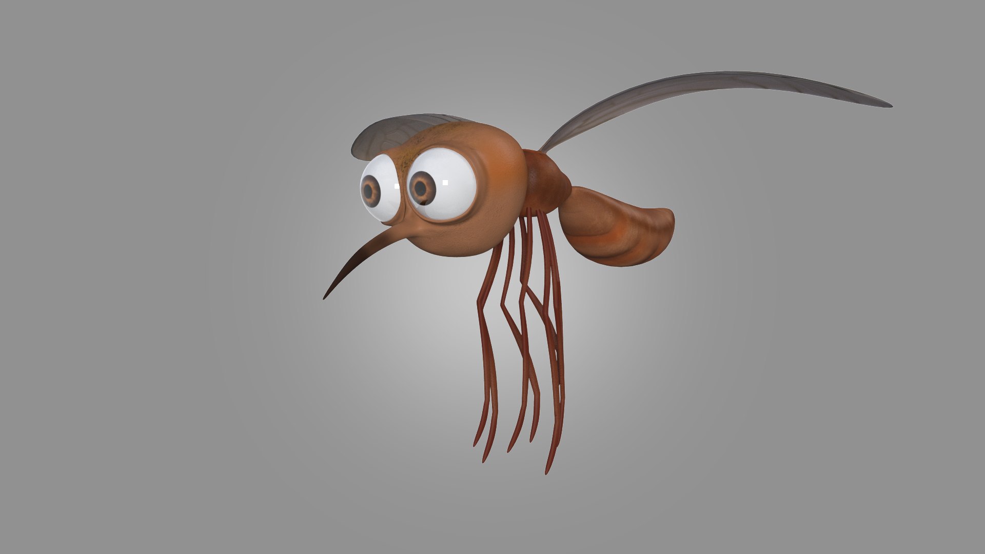 Mosquito Bug Insect 3D Model - TurboSquid 1377593