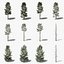 Коллекция Lowpoly Pine