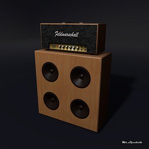 Guitar Amplifier (Head and Cabinet)