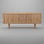 Deska boczna CH825 Credenza - drewniane nogi - Han