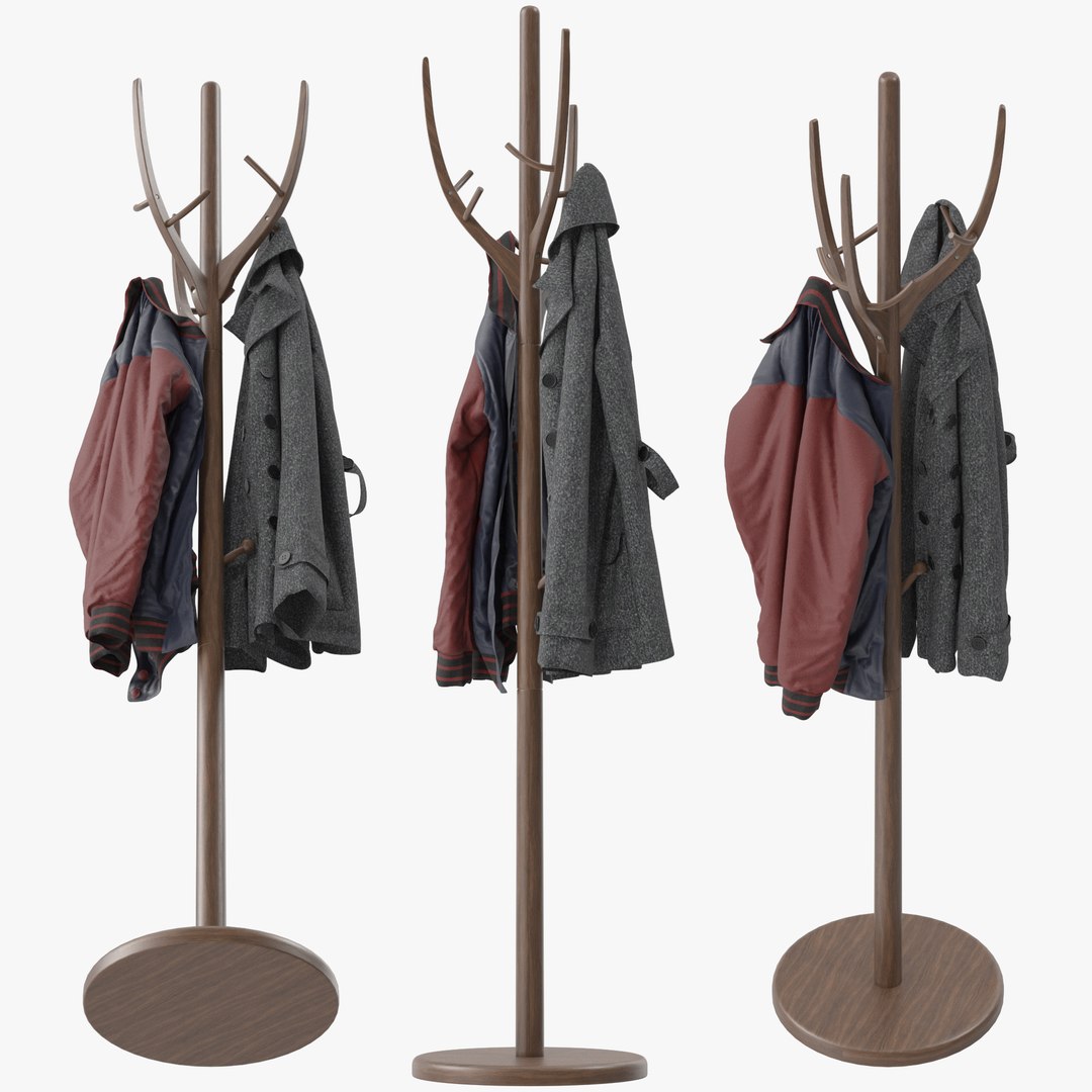 3D solid wood coat rack model https://p.turbosquid.com/ts-thumb/tG/Nj9Fdm/jf/04/jpg/1677705602/1920x1080/fit_q87/1c187a2be85691b65291d12034d5e259d149e34e/04.jpg
