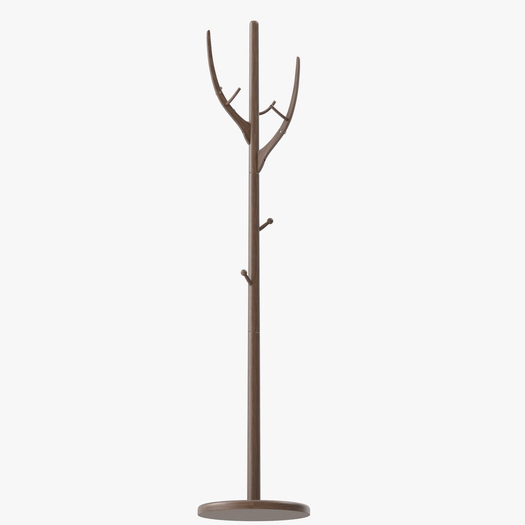 3D solid wood coat rack model https://p.turbosquid.com/ts-thumb/tG/Nj9Fdm/nN/12/jpg/1677705621/1920x1080/fit_q87/a4335198eba4b99a3c7f90d3f1659d222c0aeae4/12.jpg