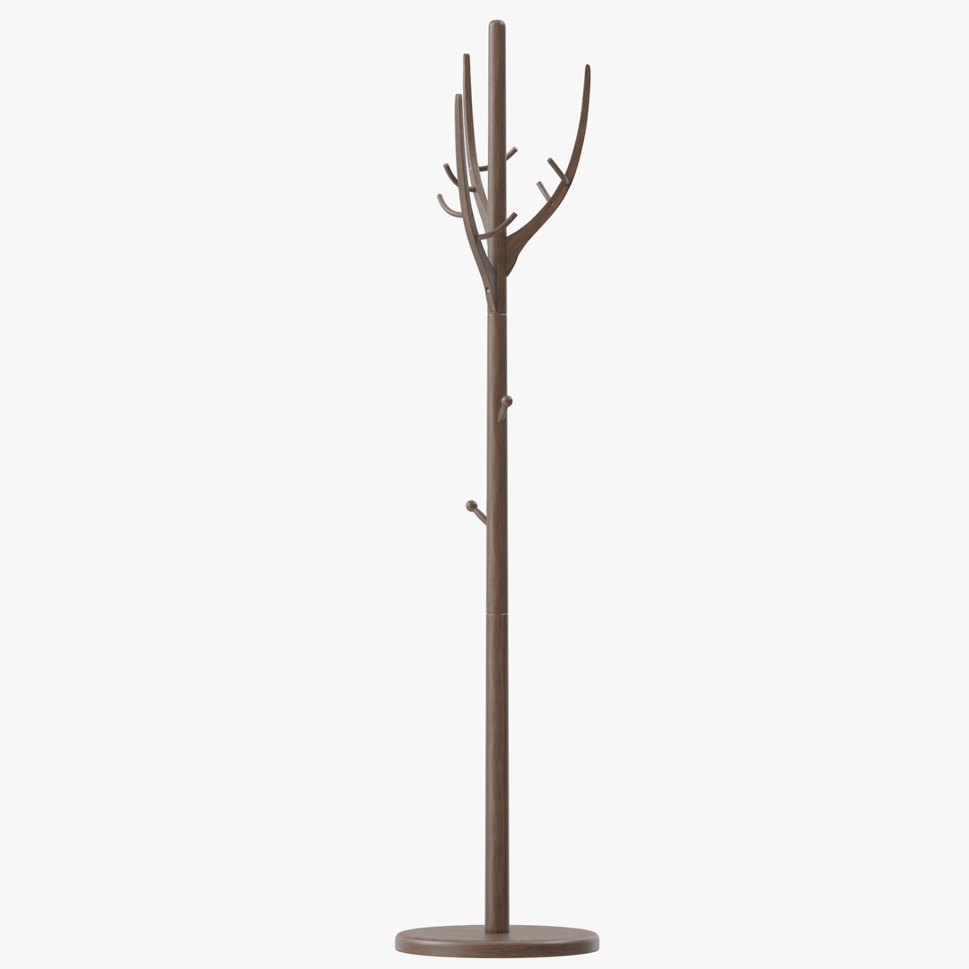 3D solid wood coat rack model https://p.turbosquid.com/ts-thumb/tG/Nj9Fdm/pk/11/jpg/1677705621/1920x1080/fit_q87/24ae8fa0aa10b4eec7bc51d51badfe9b2c42c79a/11.jpg