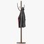solid wood coat rack