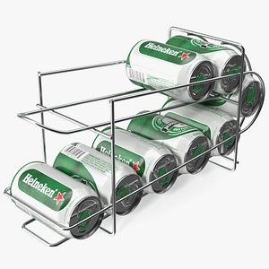 Beer Can Dispenser with Heineken