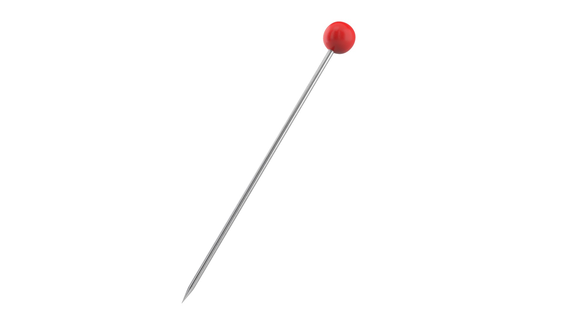 Straight Pin Model TurboSquid 2117343