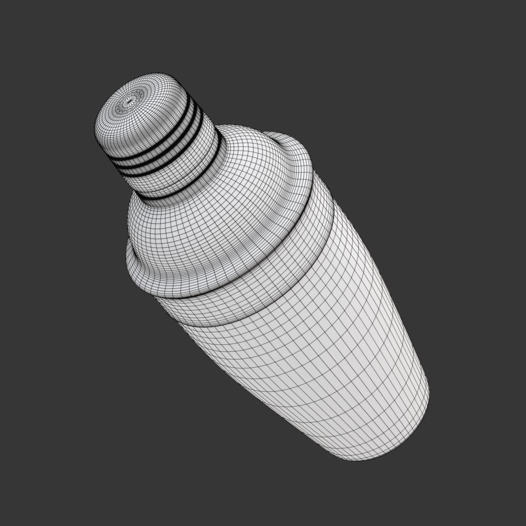 Cocktail Shaker 3D Model - TurboSquid 1263546