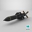 GBU-57 MOP Guided Bomb Unit Black Flight Test Edition PBR