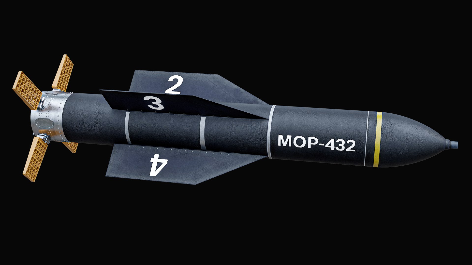 3D GBU-57 MOP Guided Bomb Unit Black Flight Test Edition PBR https://p.turbosquid.com/ts-thumb/tG/SRjnew/xx/r_scrgbu57_001a/png/1790410588/1920x1080/fit_q87/2627584edc593b6aec43ce548a12bc1adddd36a4/r_scrgbu57_001a.jpg