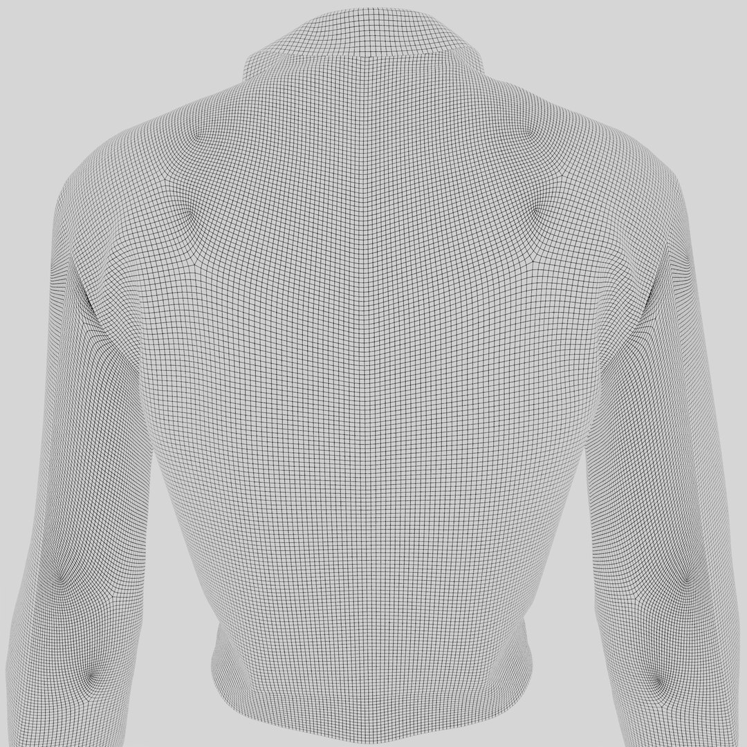 Three-dimensional Texture Short Slim Fit Jacket