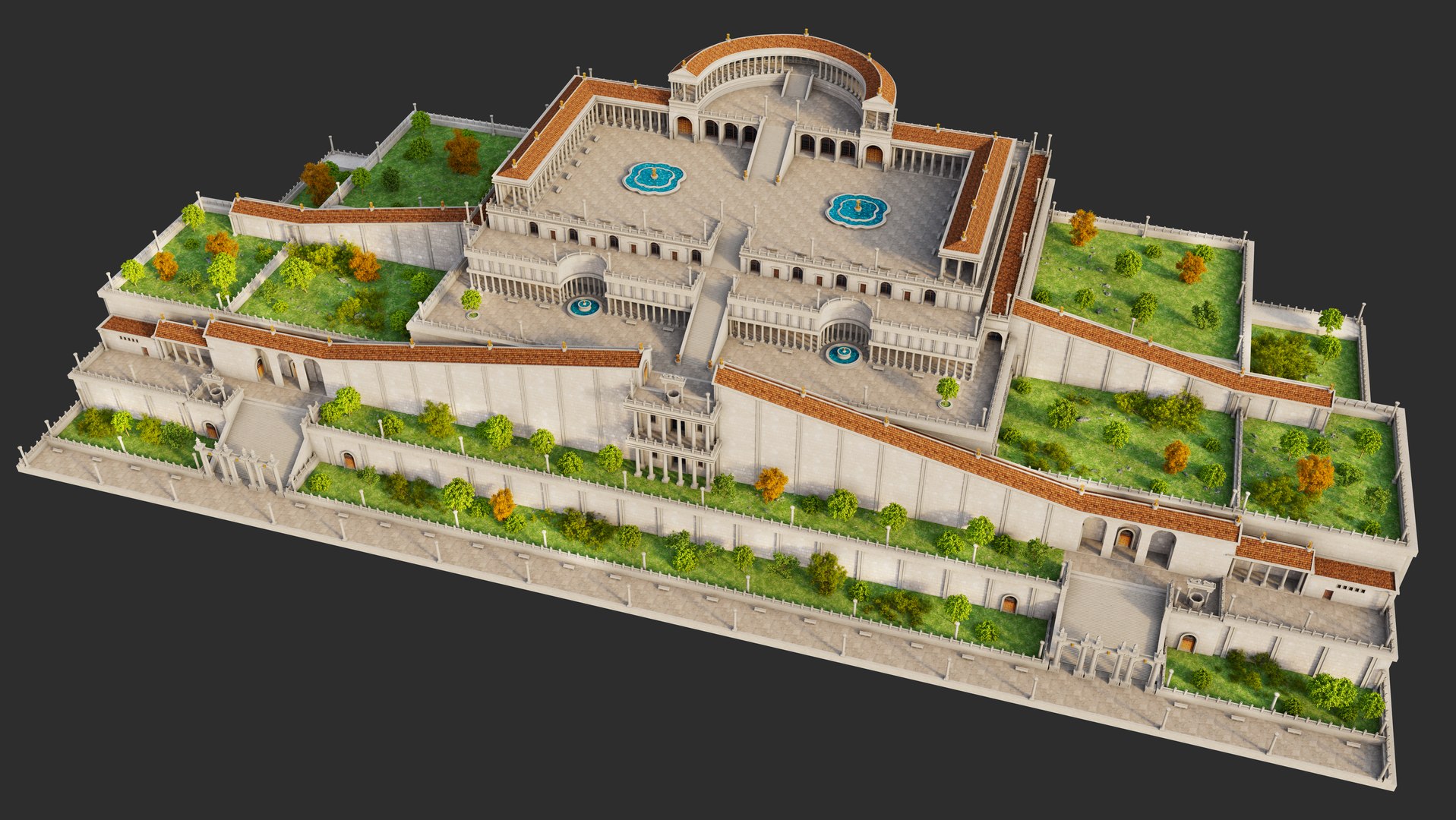 The temple of Fortuna Primigenia Environment 3D https://p.turbosquid.com/ts-thumb/tG/UZfuOR/6o/fortuna6/jpg/1762857780/1920x1080/fit_q87/8b6a1df859eca714423e0e6354bdd91b0270453b/fortuna6.jpg