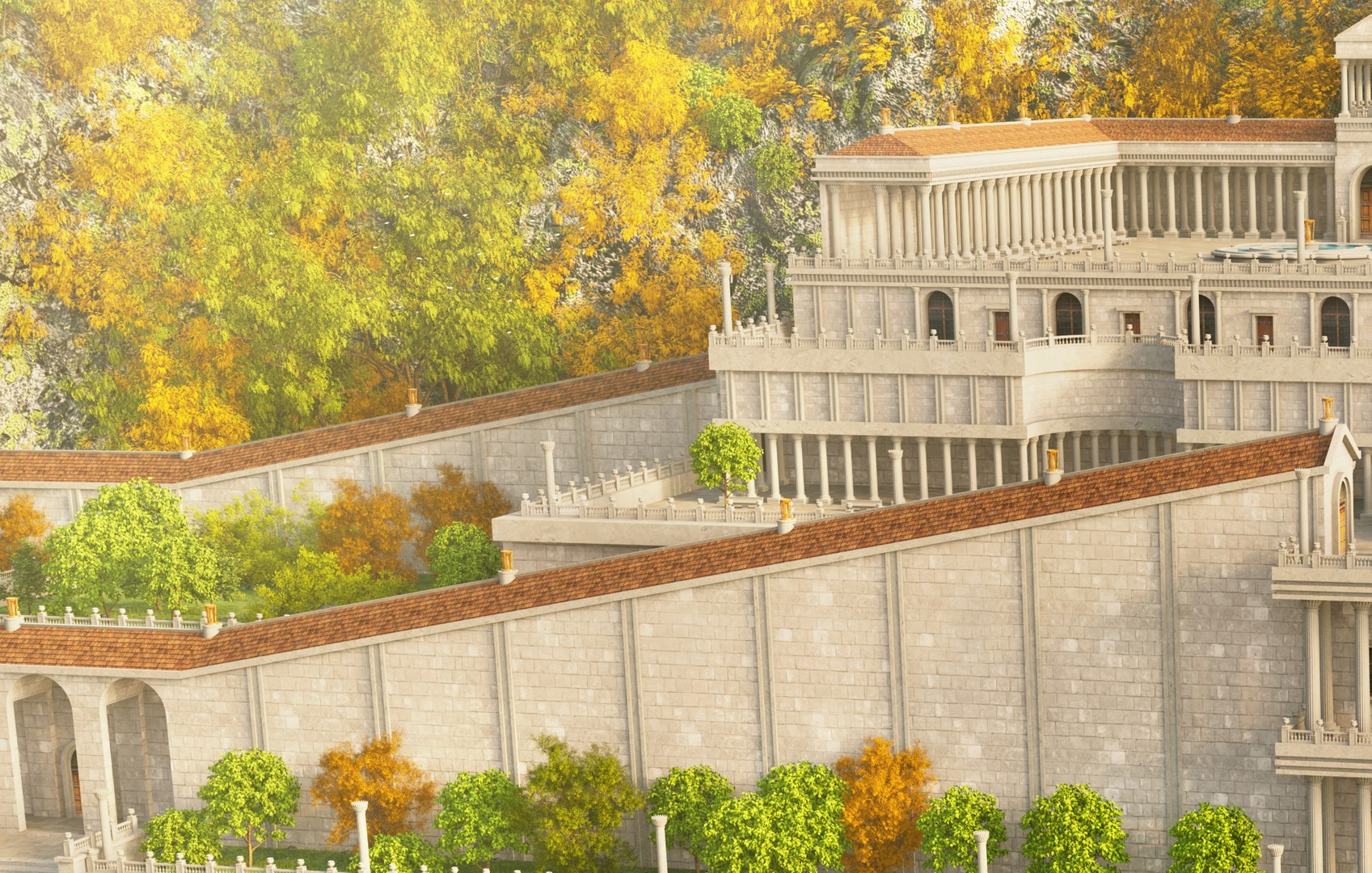 The temple of Fortuna Primigenia Environment 3D https://p.turbosquid.com/ts-thumb/tG/UZfuOR/7g/fortunaland10/jpg/1762857763/1920x1080/fit_q87/6884b9f5e41295db661ba65248215ab01809da02/fortunaland10.jpg