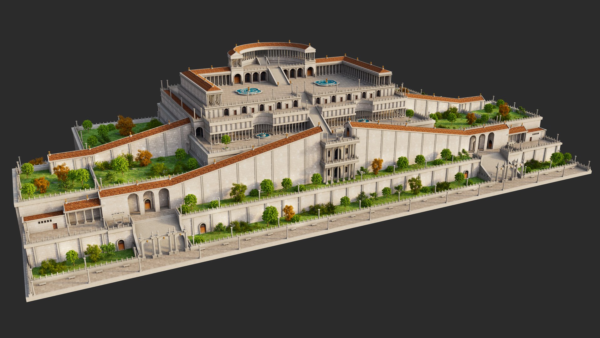 The temple of Fortuna Primigenia Environment 3D https://p.turbosquid.com/ts-thumb/tG/UZfuOR/Fg/fortuna2/jpg/1762857776/1920x1080/fit_q87/8010410860448af8b4f358041f08672cab15ecd5/fortuna2.jpg