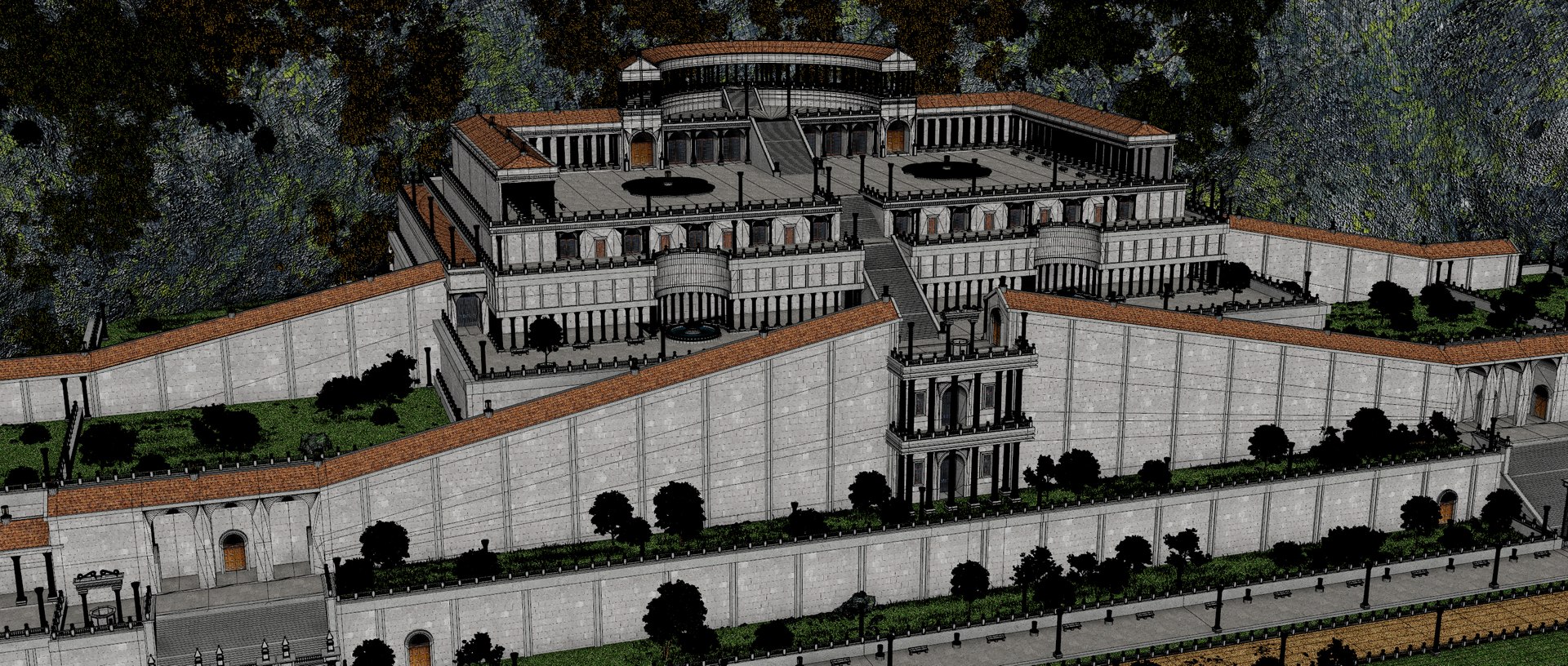 The temple of Fortuna Primigenia Environment 3D https://p.turbosquid.com/ts-thumb/tG/UZfuOR/kc/fortunaland19/jpg/1762858424/1920x1080/fit_q87/11bf46b6ad207054dedeefcc3f81b569fdecf691/fortunaland19.jpg