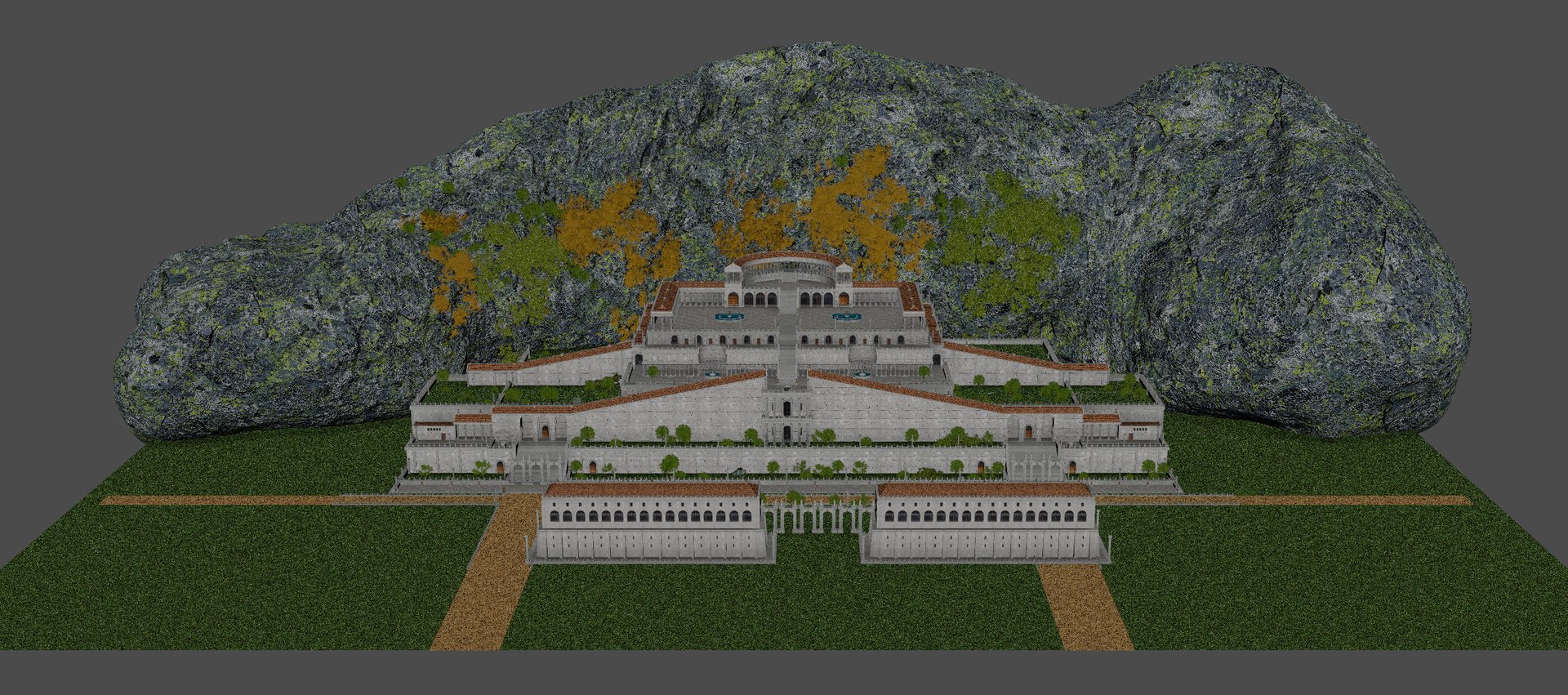 The temple of Fortuna Primigenia Environment 3D https://p.turbosquid.com/ts-thumb/tG/UZfuOR/m9/fortunaland14/jpg/1762858421/1920x1080/fit_q87/8dd9c2c5e17ce270f44968f61fd5cb9e312b0c65/fortunaland14.jpg