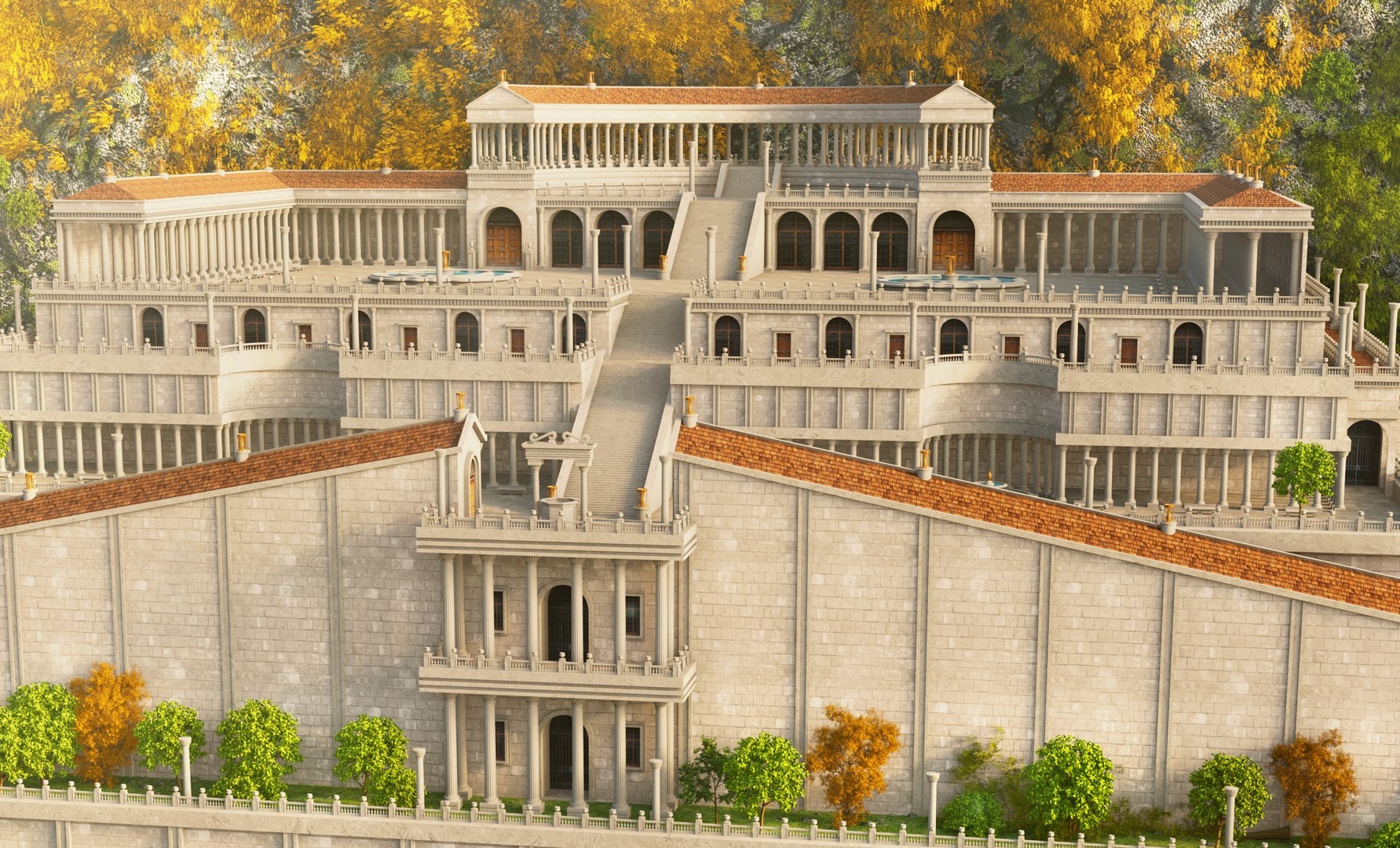 The temple of Fortuna Primigenia Environment 3D https://p.turbosquid.com/ts-thumb/tG/UZfuOR/sO/fortunaland8/jpg/1762857763/1920x1080/fit_q87/617221f500c30d35f7759a262df1088cd2c14019/fortunaland8.jpg