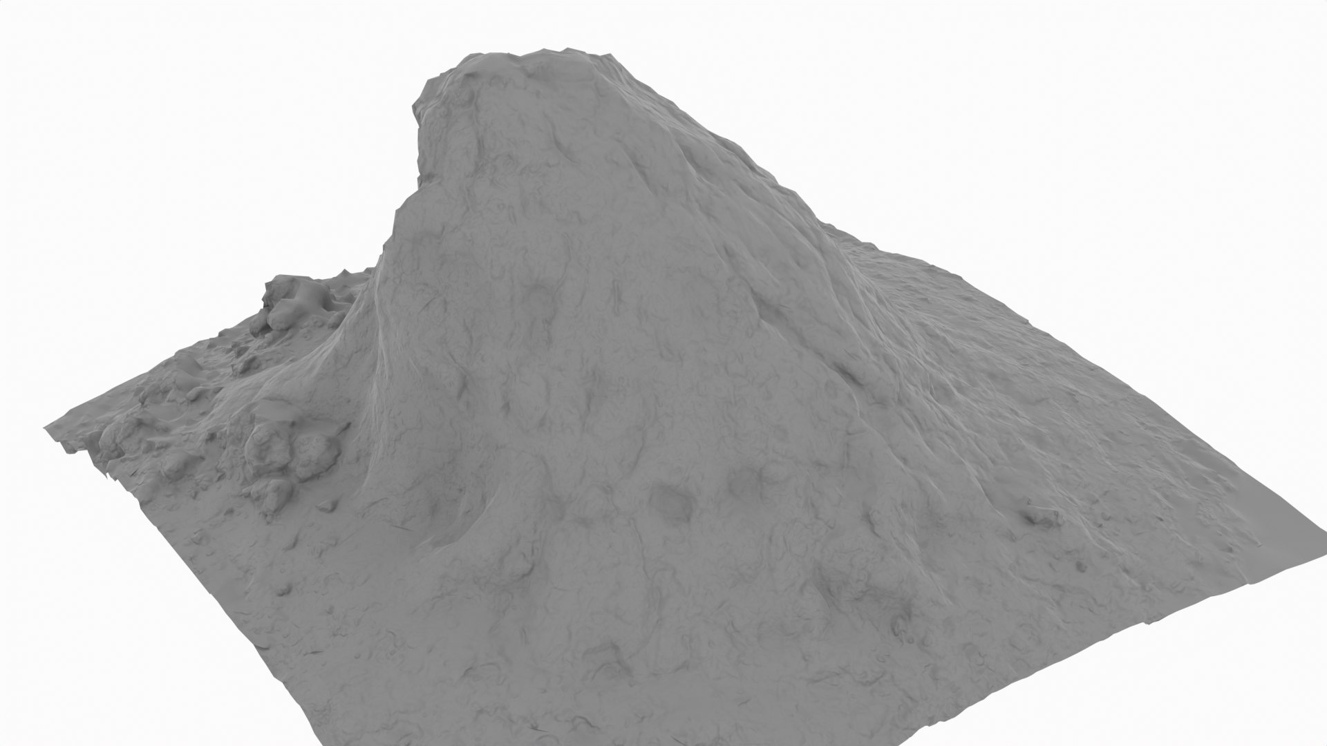 Namibian Termite Nest Mound 02 - Scan 3D Model - TurboSquid 2028400