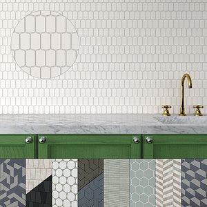 Seamless 3D Ceramic Tiles 3